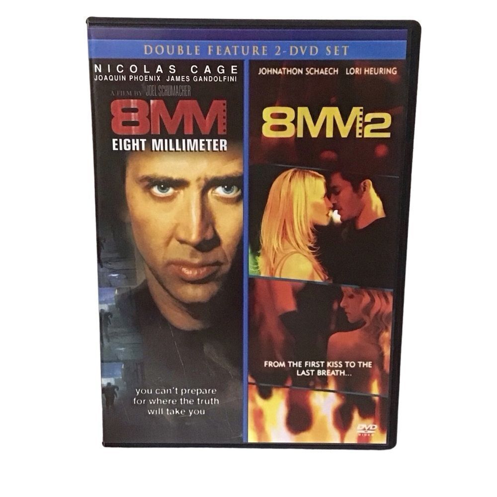8MM Double‎ Feature 2-DVD Set - 5/$20